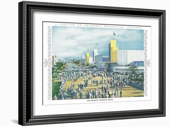 General Exhibits Group, Chicago World Fair-null-Framed Art Print