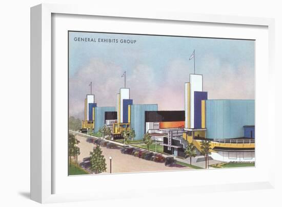 General Exhibits Group, Chicago World's Fair-null-Framed Art Print