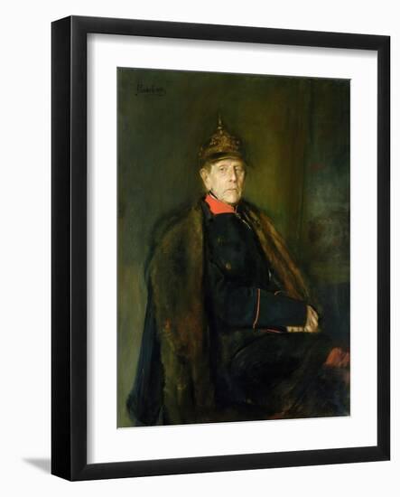 General Fieldmarshal Helmuth Graf Von Moltke, 1890-Franz Seraph von Lenbach-Framed Giclee Print