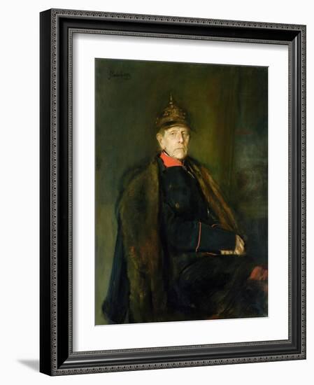 General Fieldmarshal Helmuth Graf Von Moltke, 1890-Franz Seraph von Lenbach-Framed Giclee Print