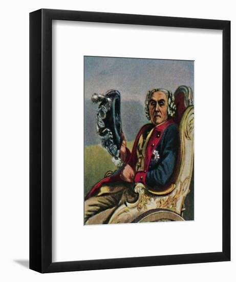 'General Fouqué 1698-1774. - Gemälde von Menzel', 1934-Unknown-Framed Giclee Print