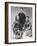 General George A. Custer (1839-76) with His Wife, Elizabeth, and His Brother, Tom (B/W Photo)-Mathew Brady-Framed Giclee Print