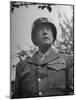 General George S. Patton in Normandy, France-Ralph Morse-Mounted Photographic Print