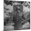 General George S. Patton in Normandy, France-Ralph Morse-Mounted Photographic Print