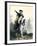 General George Washington in Battle on Horseback, Revolutionary War-null-Framed Giclee Print