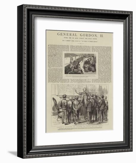 General Gordon-null-Framed Giclee Print