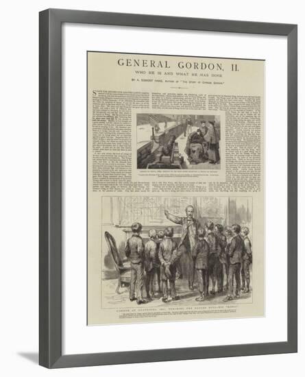General Gordon-null-Framed Giclee Print