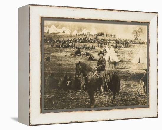 General Grant montage at City Point-American Photographer-Framed Premier Image Canvas