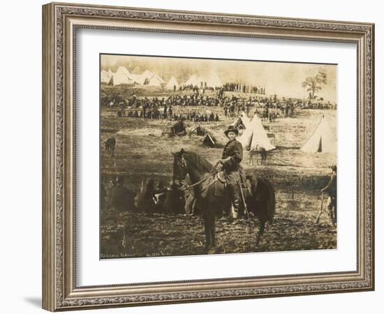 General Grant montage at City Point-American Photographer-Framed Photographic Print