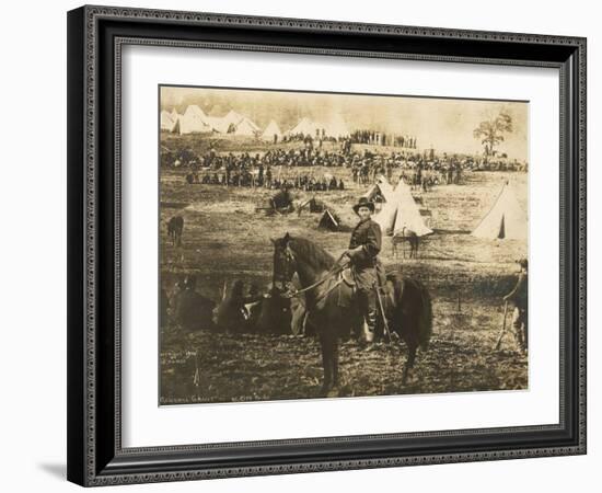 General Grant montage at City Point-American Photographer-Framed Photographic Print