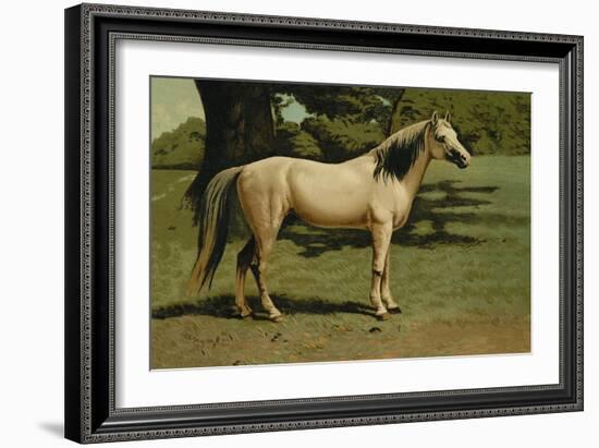 General Grant's Charger-Samuel Sidney-Framed Art Print