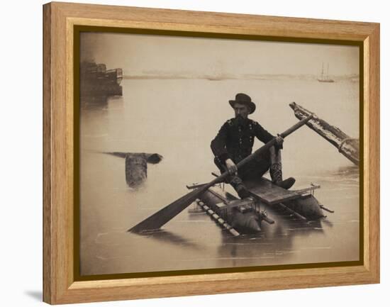 General H. Haupt, c.1862-Andrew J^ Johnson-Framed Stretched Canvas