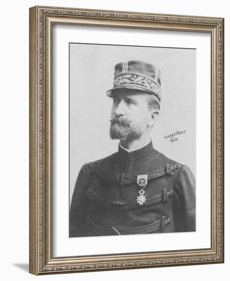 'General Hagron', c1893-Pierre Petit-Framed Photographic Print