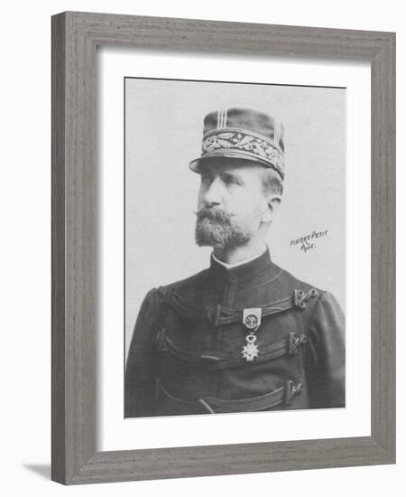'General Hagron', c1893-Pierre Petit-Framed Photographic Print