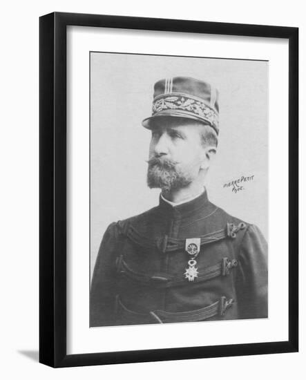 'General Hagron', c1893-Pierre Petit-Framed Photographic Print