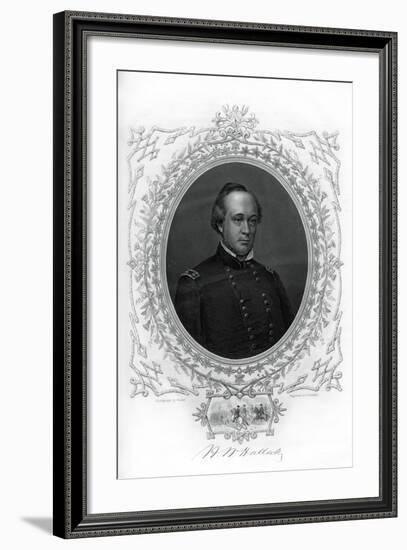 General Henry Wager Halleck, Senior Union Army Commander, 1862-1867-G Stodart-Framed Giclee Print