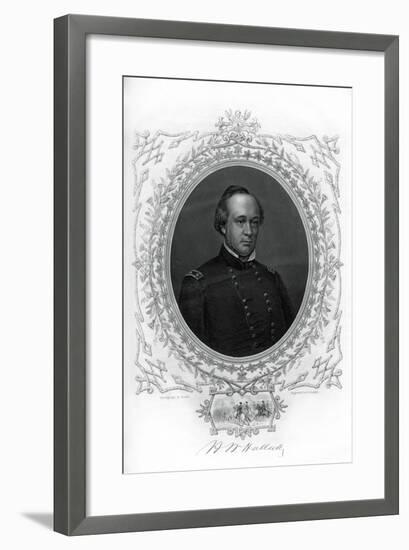 General Henry Wager Halleck, Senior Union Army Commander, 1862-1867-G Stodart-Framed Giclee Print