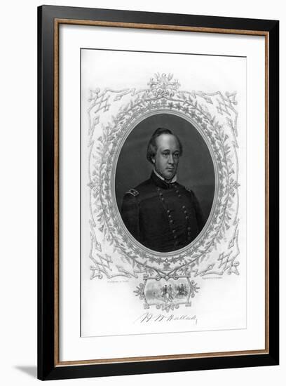 General Henry Wager Halleck, Senior Union Army Commander, 1862-1867-G Stodart-Framed Giclee Print