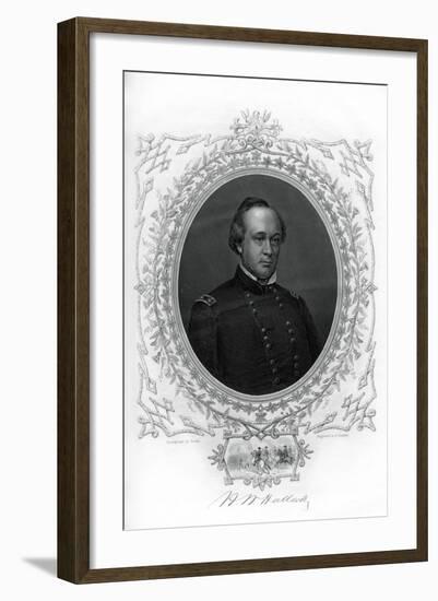 General Henry Wager Halleck, Senior Union Army Commander, 1862-1867-G Stodart-Framed Giclee Print