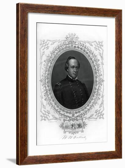 General Henry Wager Halleck, Senior Union Army Commander, 1862-1867-G Stodart-Framed Giclee Print