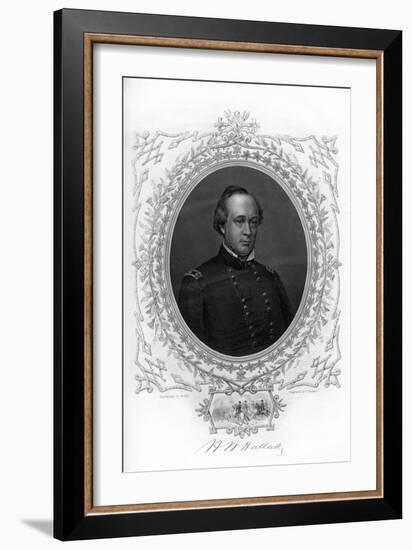 General Henry Wager Halleck, Senior Union Army Commander, 1862-1867-G Stodart-Framed Giclee Print