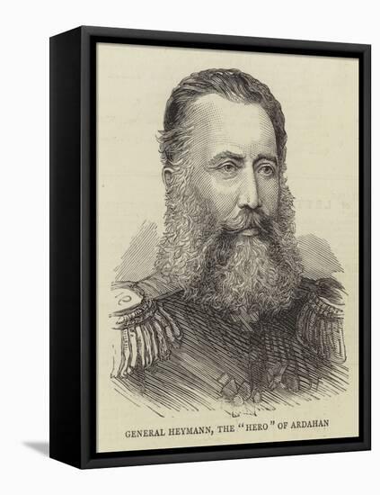 General Heymann, the Hero of Ardahan-null-Framed Premier Image Canvas