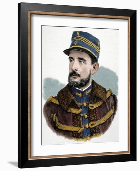 General Jean-Baptiste Marchand (1863 A?I? 1934) French Military Officer and Explorer in Africa-null-Framed Giclee Print