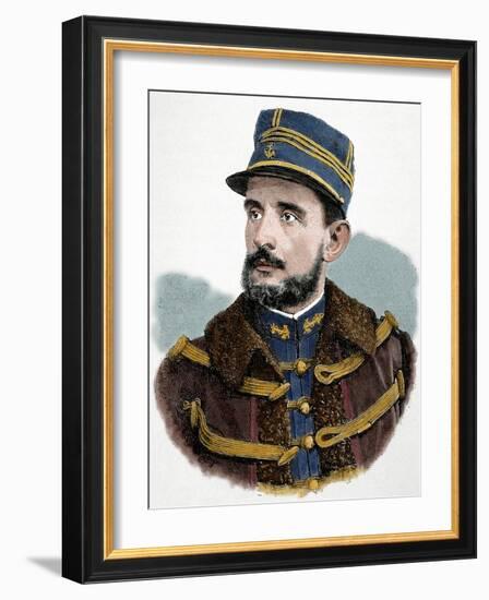 General Jean-Baptiste Marchand (1863 A?I? 1934) French Military Officer and Explorer in Africa-null-Framed Giclee Print