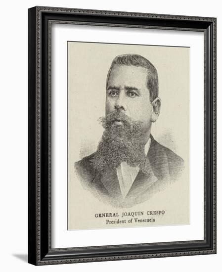 General Joaquin Crespo-null-Framed Giclee Print