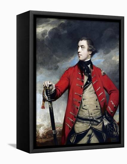 General John Burgoyne-Sir Joshua Reynolds-Framed Premier Image Canvas