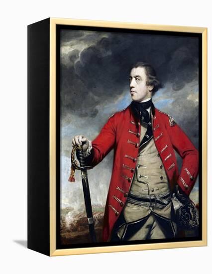 General John Burgoyne-Sir Joshua Reynolds-Framed Premier Image Canvas