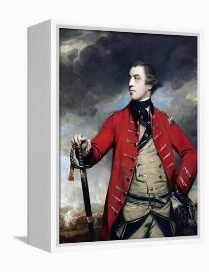 General John Burgoyne-Sir Joshua Reynolds-Framed Premier Image Canvas