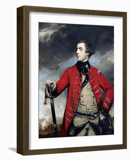 General John Burgoyne-Sir Joshua Reynolds-Framed Giclee Print