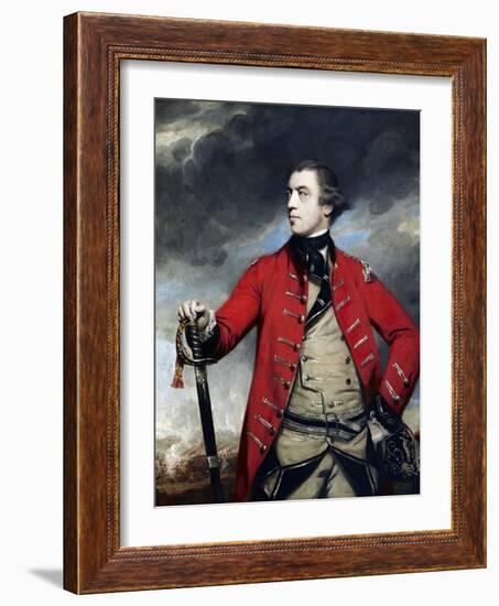 General John Burgoyne-Sir Joshua Reynolds-Framed Giclee Print