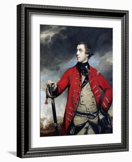 General John Burgoyne-Sir Joshua Reynolds-Framed Giclee Print