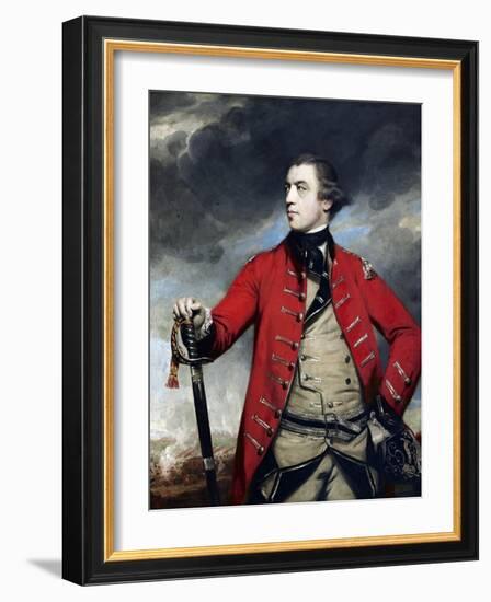 General John Burgoyne-Sir Joshua Reynolds-Framed Giclee Print