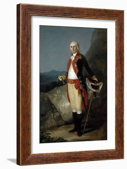 General José De Urrutia, Ca. 1798-Francisco de Goya-Framed Giclee Print