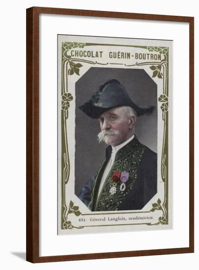 General Langlois, Academicien-null-Framed Giclee Print