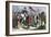 General Lincoln Receiving Lord Cornwallis's Sword from British General O'Hara, c.1781-null-Framed Giclee Print