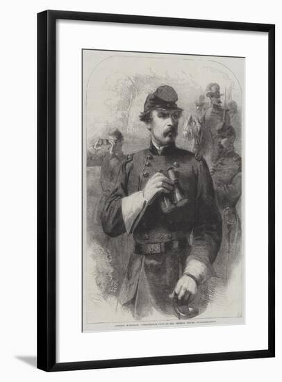 General M'Clellan, Commander-In-Chief of the Federal Forces-null-Framed Giclee Print