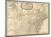 General Map of the Middle British Colonies, in America, c.1776-Robert Sayer-Mounted Art Print