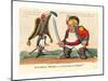 General Monkey and General Wolfe-null-Mounted Giclee Print