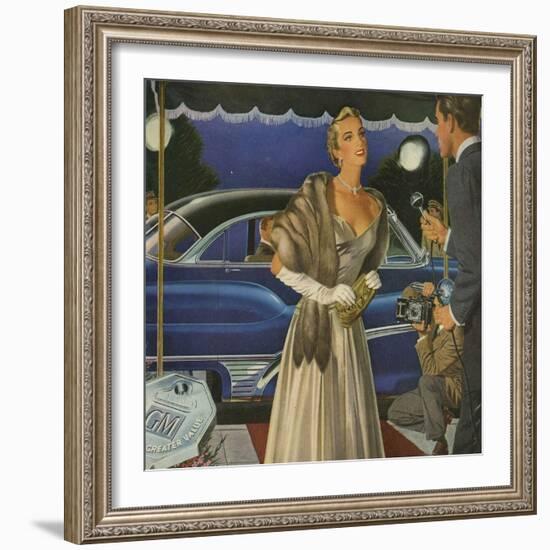 General Motors, Magazine Advertisement , USA, 1950-null-Framed Giclee Print