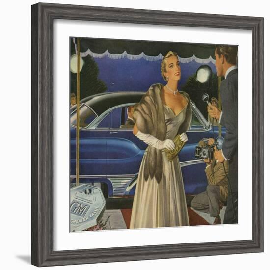 General Motors, Magazine Advertisement , USA, 1950-null-Framed Giclee Print