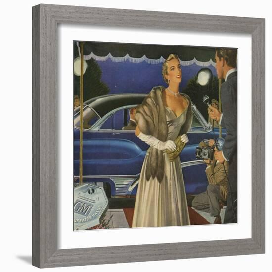 General Motors, Magazine Advertisement , USA, 1950-null-Framed Giclee Print