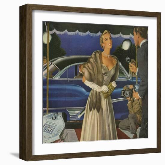 General Motors, Magazine Advertisement , USA, 1950-null-Framed Giclee Print