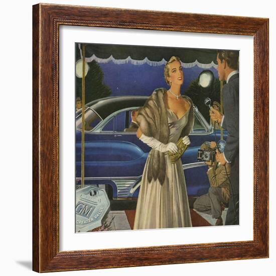 General Motors, Magazine Advertisement , USA, 1950-null-Framed Giclee Print