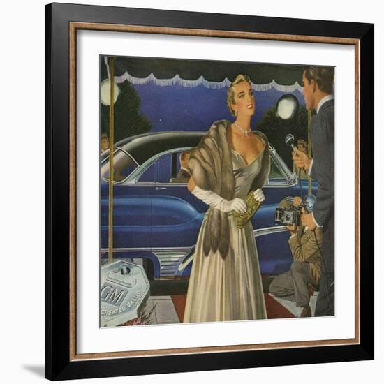 General Motors, Magazine Advertisement , USA, 1950-null-Framed Giclee Print