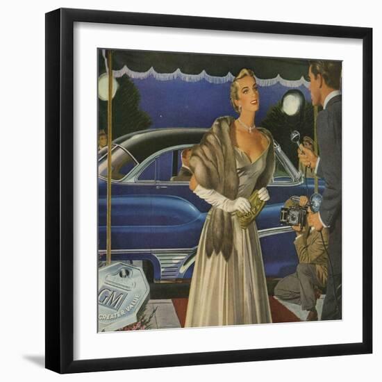 General Motors, Magazine Advertisement , USA, 1950-null-Framed Giclee Print