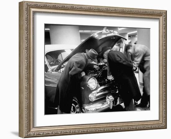 General Motors New Car Show-Ralph Morse-Framed Photographic Print